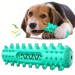 Entertaining, Durable Dog Chew Toy for Teeth Cleaning - Interactive Puzzle Stick for Small to Large Breeds, Non-Toxic Thermoplastic Rubber