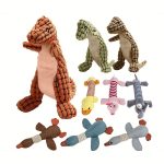 Durable And Washable Dog Toys For Aggressive Chewers - Perfect For Teething And Playtime, Without Battery